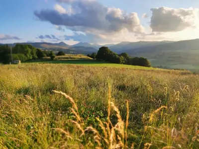 Paysage naturel près de la maison de vacances