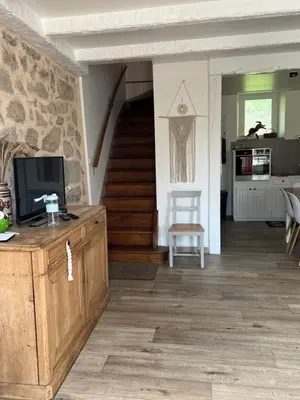 Cuisine ou kitchenette dans l'établissement Chez mémé