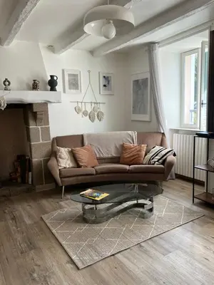 Coin salon dans l'établissement Chez mémé