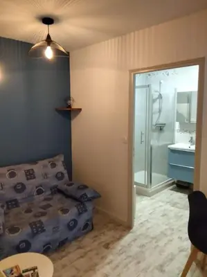Salle de bains dans l'établissement Le thermal