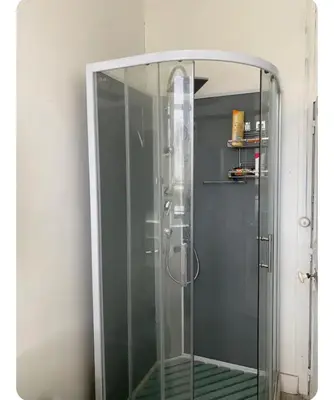 Salle de bains dans l'établissement Chez franck et caro
