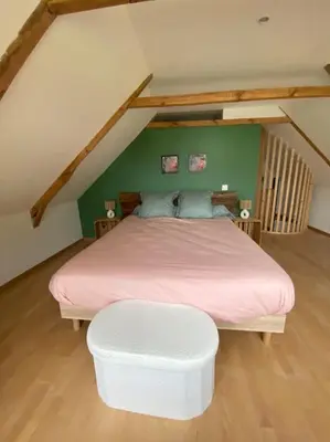 Un ou plusieurs lits dans un hébergement de l'établissement Maison