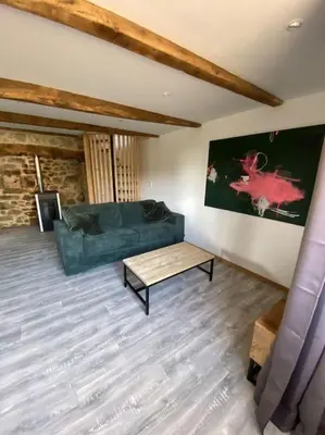 Coin salon dans l'établissement Maison