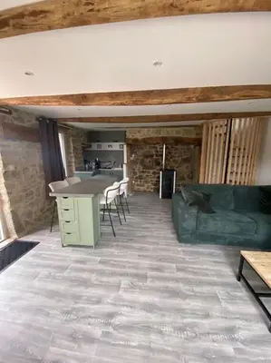 Coin salon dans l'établissement Maison