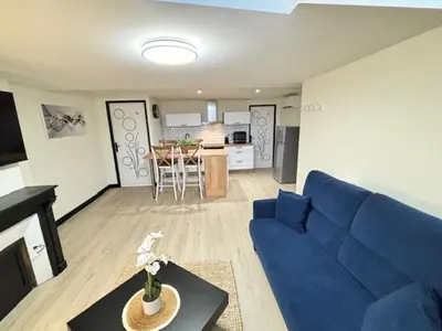 Cuisine ou kitchenette dans l'établissement Appartement 7 Climatisé havre de paix ,cosy au cœur de Limoges