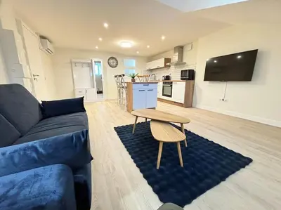 Cuisine ou kitchenette dans l'établissement Appartement 6 Climatisé pour un séjour unique au centre ville de Limoges