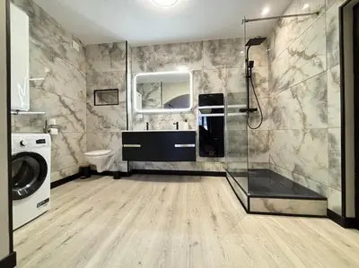 Salle de bains dans l'établissement Appartement 4 Climatisé cocon romantique au cœur de Limoges