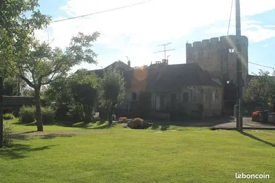 Plan de l'établissement Maison préservée et authentique dans une Bastide du Lot