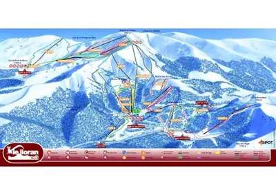 Plan de l'établissement Maison proximité station de ski le lioran