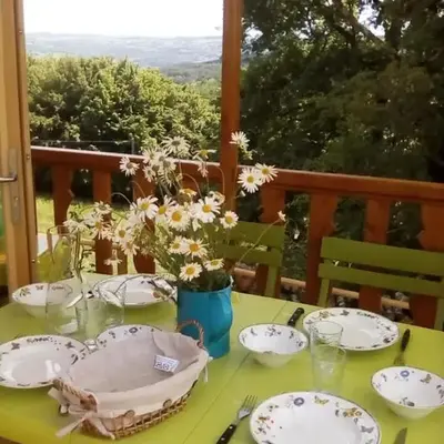 Gîte de France La roulotte - Gîte de France 4 personnes MAE-4651