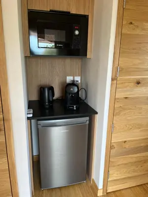 Cuisine ou kitchenette dans l'établissement Cabane de Combe Falce