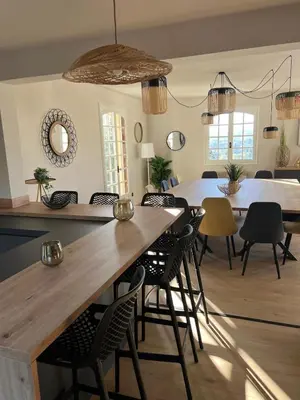 Plan de l'établissement Maison de caractère rénové pour 15 personnes