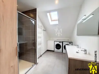 Salle de bains dans l'établissement Le Tartaret