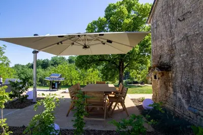 Jardin de l'établissement Les maisons du boulanger