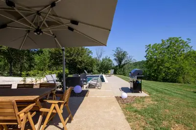 Jardin de l'établissement Les maisons du boulanger
