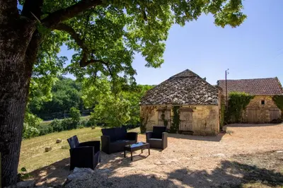 Jardin de l'établissement Les maisons du boulanger
