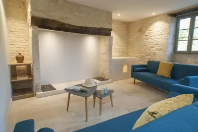 Coin salon dans l'établissement Les maisons du boulanger