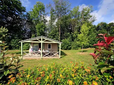 Jardin de l'établissement Holiday Home Les Hameaux de Miel-Chalet 6 pers- by Interhome