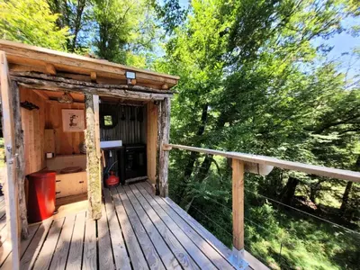 Jardin de l'établissement Gîte de France La yourte joulebois - Gîte de France 2 personnes MAE-6961
