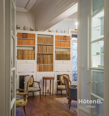 Coin salon dans l'établissement Maison Léonce Blanc - Prestige in Lubersac