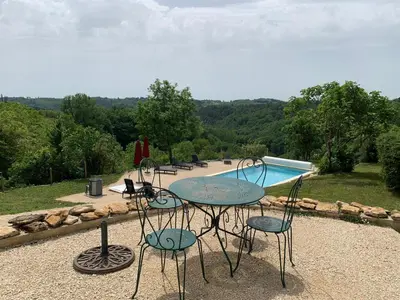 Paysage naturel près de la maison de vacances