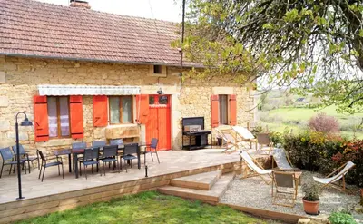 Jardin de l'établissement Alessentiel - le grand gite