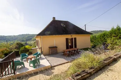Paysage naturel près de la maison de vacances