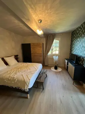 Un ou plusieurs lits dans un hébergement de l'établissement Très grande maison de caractère - 15 personnes rénovée
