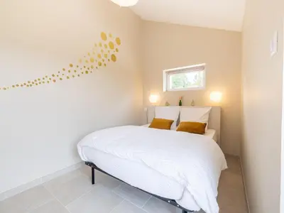 Un ou plusieurs lits dans un hébergement de l'établissement Charming Holiday Home with Private Pool