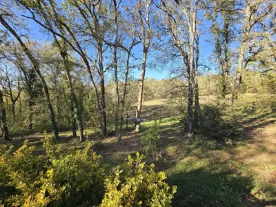 Paysage naturel près de la maison de vacances