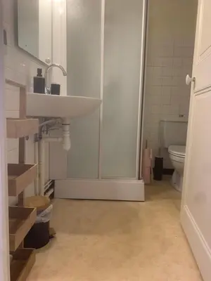 Salle de bains dans l'établissement Le cocon studio en hyper centre