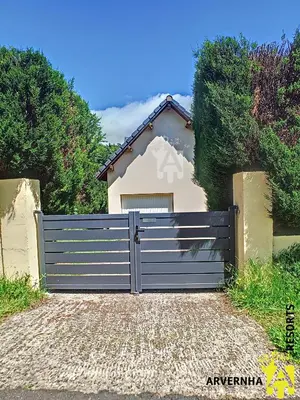 Vue générale sur la montagne ou vue sur la montagne depuis la maison de vacances