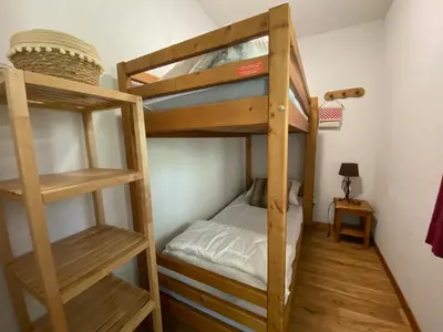 Un ou plusieurs lits dans un hébergement de l'établissement Duplex familial spacieux en pleine nature - FR-1-814-60