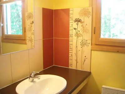 Salle de bains dans l'établissement Les Feuillantines