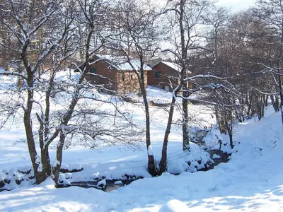 L'établissement Les Feuillantines en hiver