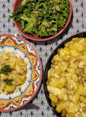 Nourriture dans la maison de vacances ou à proximité