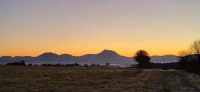 Paysage naturel près de la maison de vacances