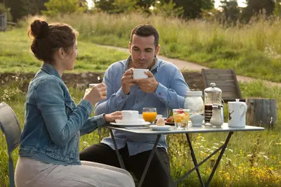 Clients de l'établissement instants d'Absolu Ecolodge & Spa