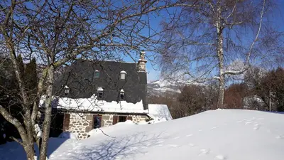 L'établissement Gîte de l'Abreuvoir en hiver