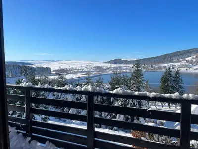Paysage naturel près de le chalet
