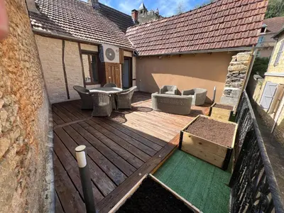 Terrasse ou espace extérieur de l'établissement Appart Montignac