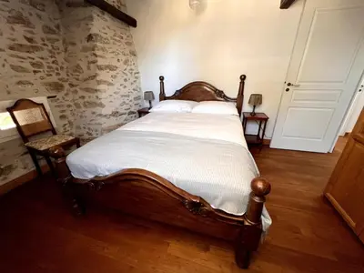 Un ou plusieurs lits dans un hébergement de l'établissement Gîte de Gilbert