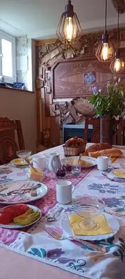Nourriture dans le B&B/chambre d'hôtes ou à proximité