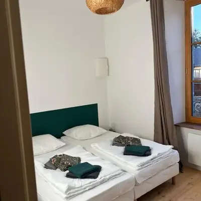 Appartement face au château
