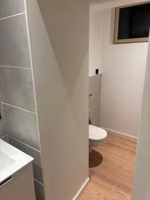Salle de bains dans l'établissement Appartement de la côte