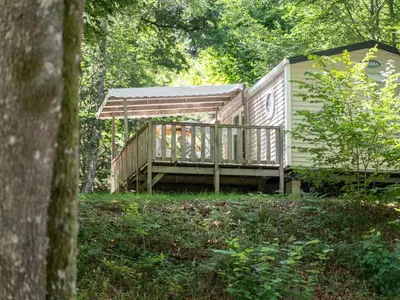 Jardin de l'établissement Camping La Plage
