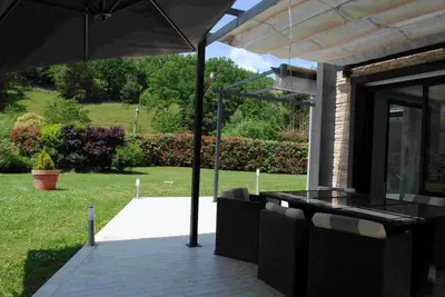 Jardin de l'établissement Villa La Bénéchie