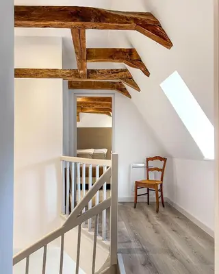 Plan de l'établissement Villa de 150m2, 4 ch, 4 SDB, Wifi, Patio, Vallée de la Jordanne