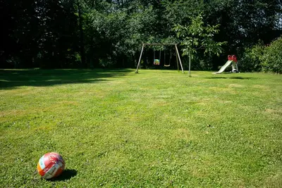 Jardin de l'établissement Gîte D Arsonval