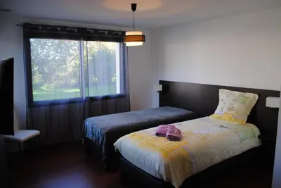 Un ou plusieurs lits dans un hébergement de l'établissement Villa La Bertine Haute